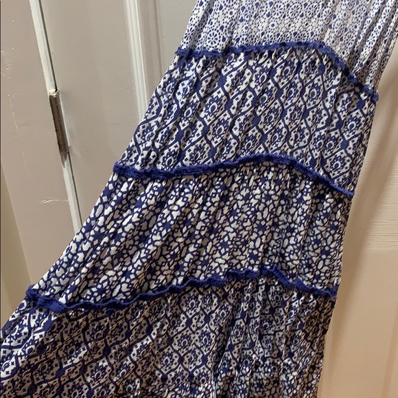 Blue summer dress - Picture 2 of 3